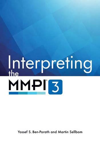 Mmpi-3 interpretive manual