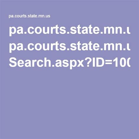 Mn pa courts state us. Things To Know About Mn pa courts state us. 