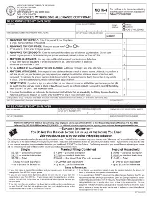 W-4 2020 Employee’s Withholding Certificate Department of the Tre