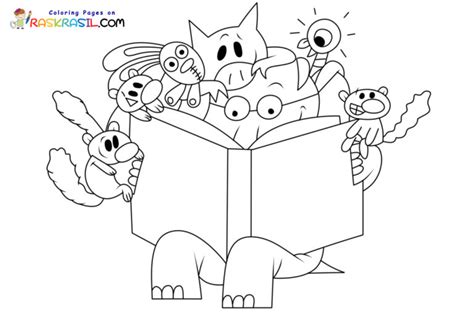 Mo Willems Coloring Sheets