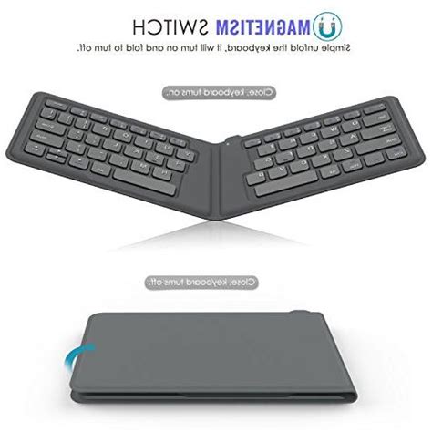 MoKo Universal Foldable Bluetooth Keyboard