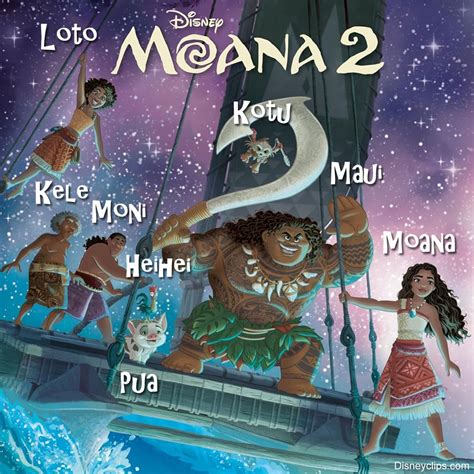 Moana 2 Characters Names With Pictures.