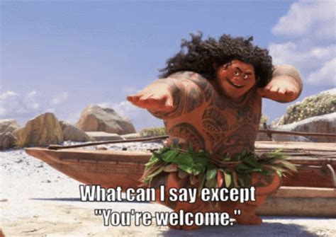 Moana youre welcome. May 9, 2021 · 🎵 Dwayne Johnson - You're Welcome (Lyrics) 🔔 Turn on notifications to stay updated with new uploads!👉 Dwayne Johnson :https://m.facebook.com/DwayneJohnson... 