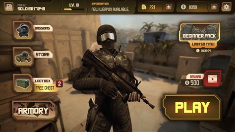 Mobile FPS game Project on Behance