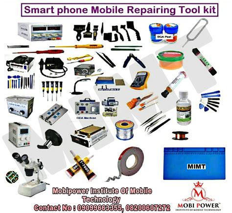 Mobile Repairing Tools Name List Pdf