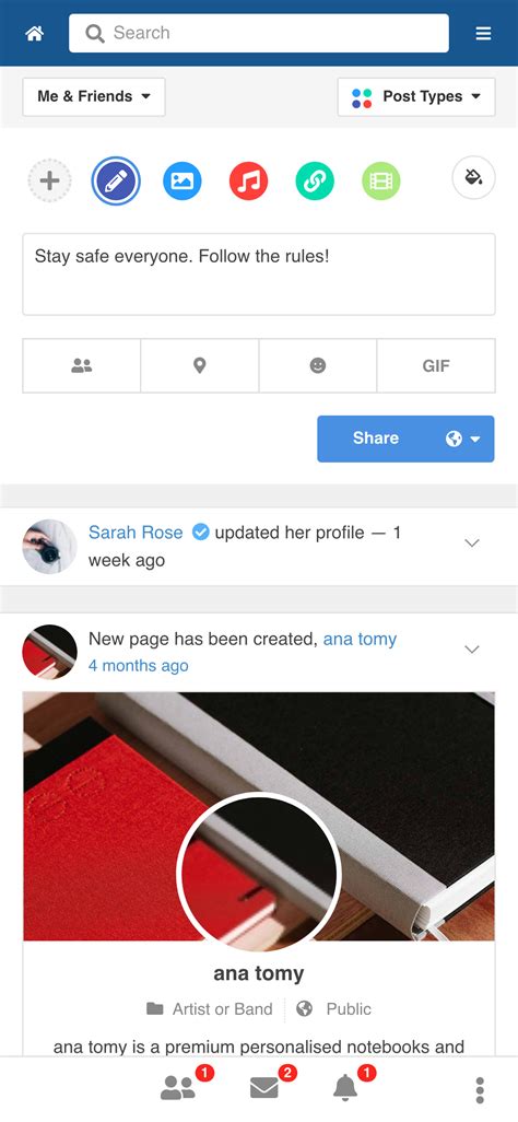 Mobile Web Template EasySocial Application Directory