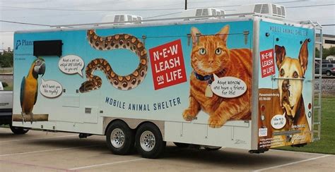 Mobile animal shelter. The trend threatens the immense progress that animal shelters have made to reduce the number of animals put down since the 1970s, when 13.5 million of the 65 million dogs and cats in the US ... 