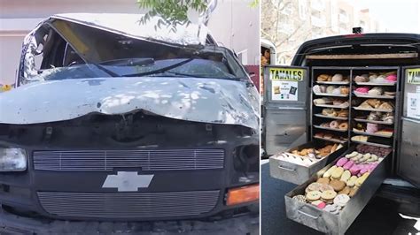 Mobile bakery van stolen in San Jose, found wrecked