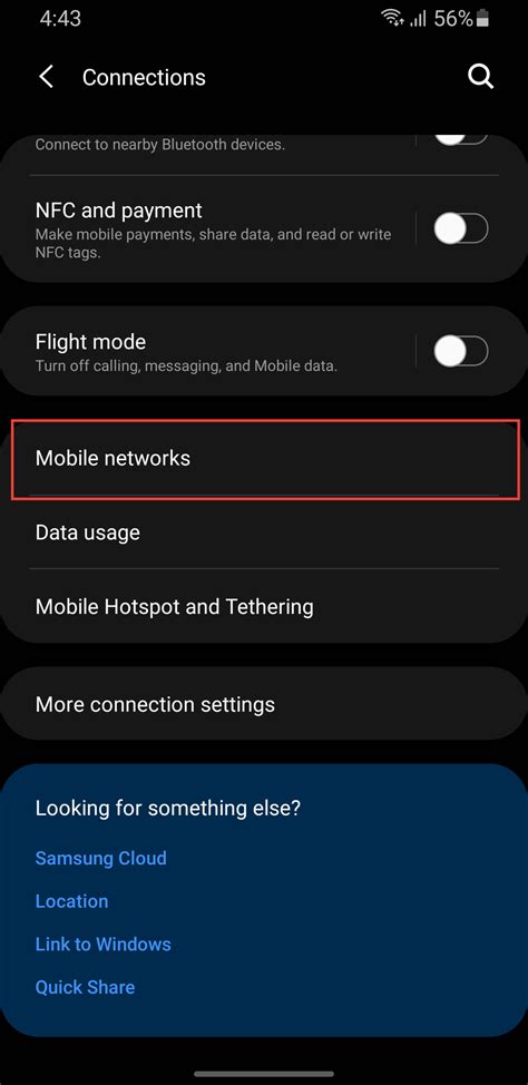 Mobile network modes.  Hit Network Mode and select the preferred network type for your device.  ...