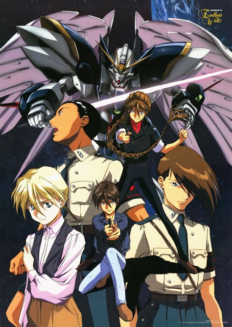 Mobile suit gundam wing. 3. Mobile Suit Gundam Wing Endless Waltz (新機動戦記ガンダム W ( ウイング) ENDLESS WALTZShin Kidō Senki Gandamu Uingu Endoresu Warutsu?), sometimes known simply as Gundam Wing Endless Waltz is a 1997 OVA created by Sunrise set in the After Colony era. It is both a prequel and sequel to the Mobile Suit Gundam Wing … 