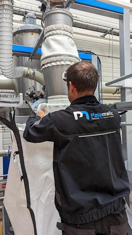 Mobile super sack filler - Flowmatic 07 Palamatic Process