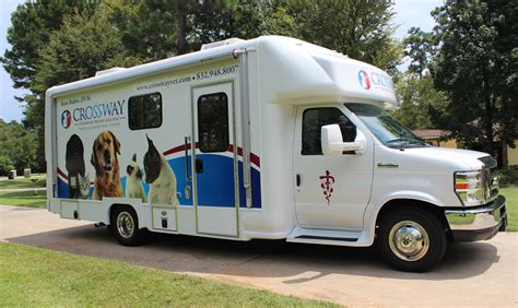 Mobile vet clinic. The Anywhere Vet performs a variety of elective and non-elective surgeries including spay, neuter, lump removal, limp amputation, cystotomy, perineal urethrostomy, and more. Pet Transport Services We work with local veterinary hospitals to arrange inter-hospital transport for patients requiring continuous monitoring and/or supportive care. 