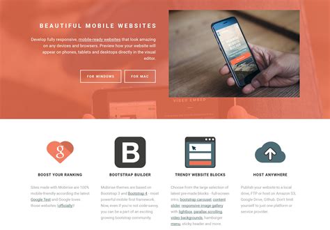 Mobile website builder. Create custom, responsive websites with the power of code — visually. Design and build your site with a flexible CMS and top-tier hosting. 