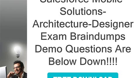 Mobile-Solutions-Architecture-Designer Exam Fragen