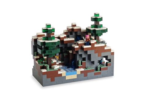 Moc Minecraft Cave 21141 B Model Overworld Cutaway Lego Licensed Eurobricks Forums