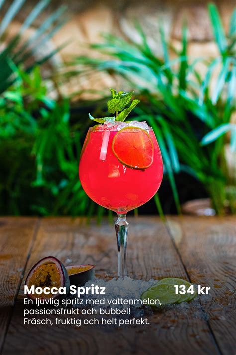 Mocca deli dryckesmeny