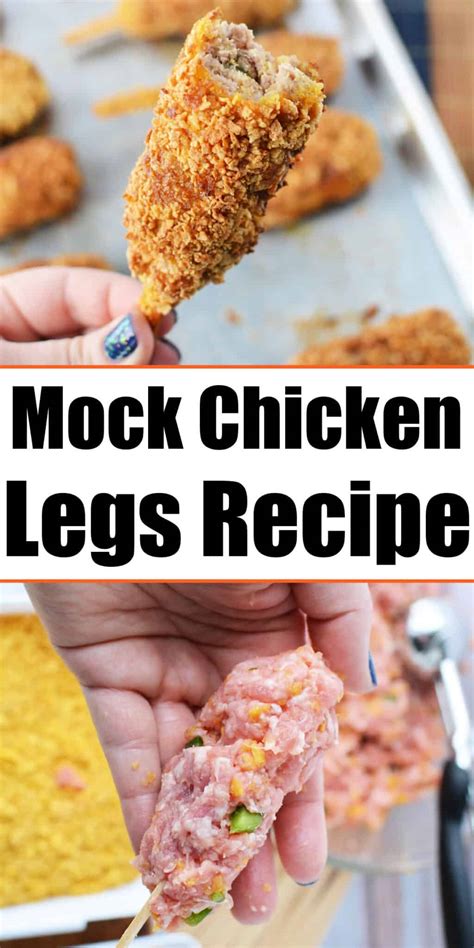 Mock Chicken Legs Recipe