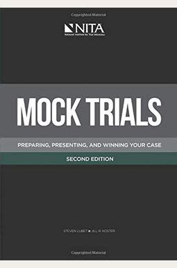 Full Download Mock Trials By Steven Lubet