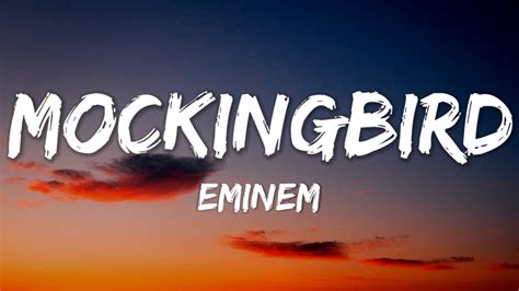 Mockingbird Lyrics - Eminem