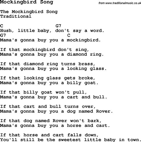 Mockingbird song. Things To Know About Mockingbird song. 