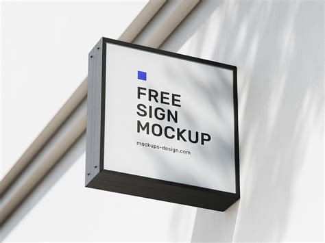 Mockup sign. .  ...