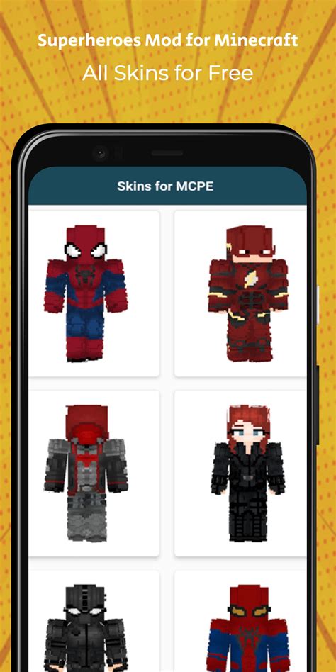 Mod Superheroes for Minecraft APK Download for Android 