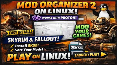 Mod organizer linux.  It simplifies the process of installing, managing, and ...