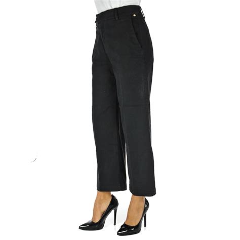 Moda Donna − Pantaloni Roy Rogers in Nero Stylight