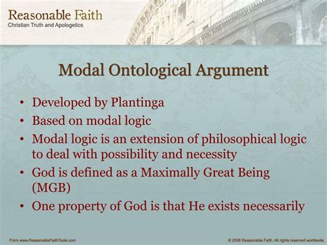 Modal ontological argument