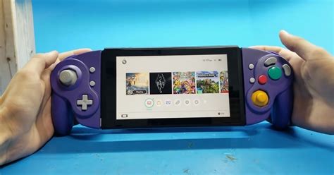 Modder makes GameCube Joy Cons and they work perfectly with a Nintendo Switch 