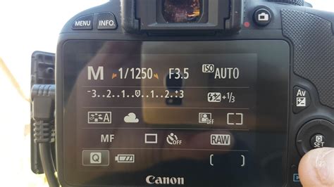 Mode Manual Canon