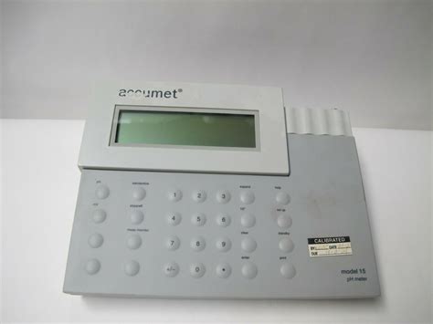 Model 15 Accumet Ph Manual Meter