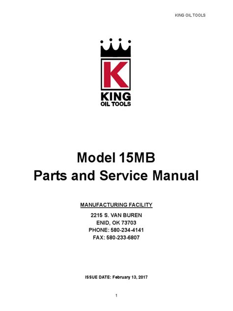 Model 15MB Parts and Service Manual PDF Heat Treating