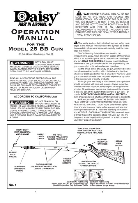 Model 25 daisy bb gun repair manual. - Dia de los presidentes/presidents' day (historias de fiestas).