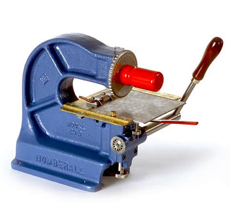Model 40B Numberall Stamp & Tool Co., Inc.
