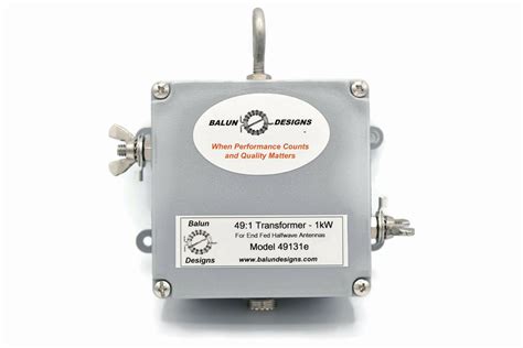 Model 49131 - 49:1 - 80-10m EFHW - Up to 1kW - Balun Designs