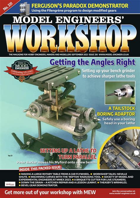 Model Engineers Workshop Magazine Back Issues