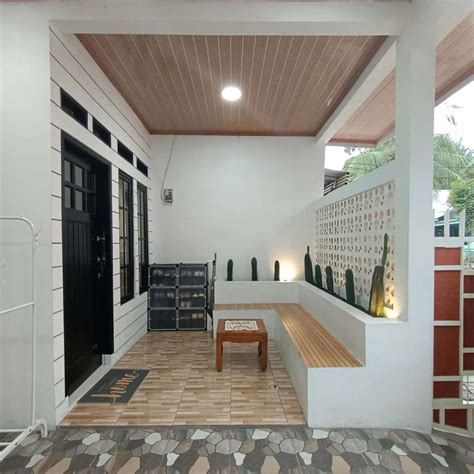 Model Teras Rumah Segitiga