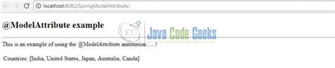 Model attribute in jsp form.  Mar 24, 2016 · The @ModelAttribute annotation is use...
