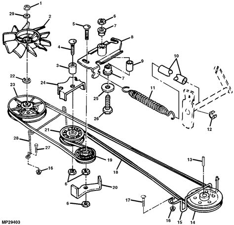 Model diagram and schematic. All parts. Tractor. Crankshaft. Eng