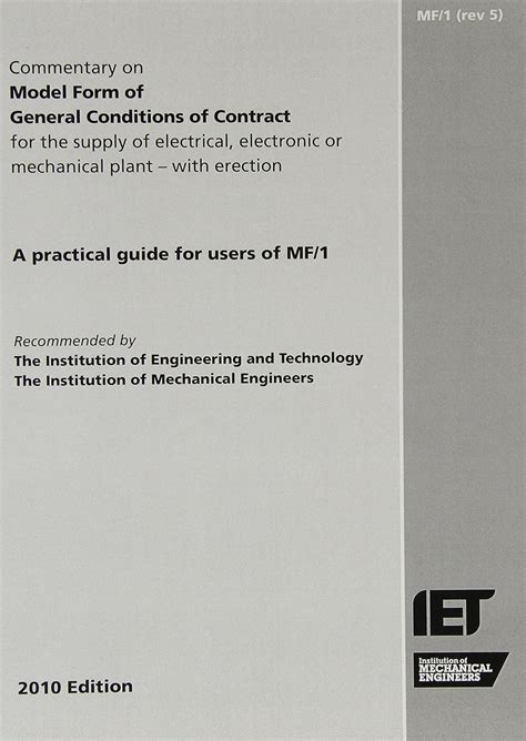 Model form of general conditions of contract mf 1. - Bmw 530i service manual repair manual fsm 1988 1991 download.