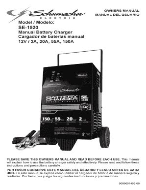 Model modelo se 1520 manual battery charger cargador de. - Collectors value guide to cherished teddies.