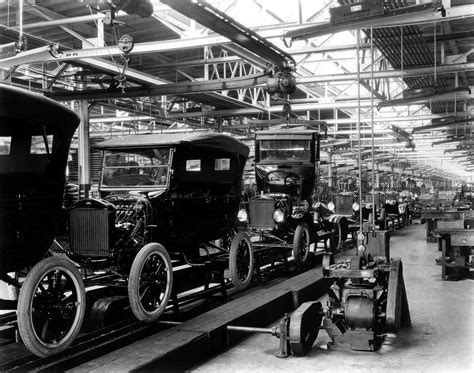 Model t assembly line photos