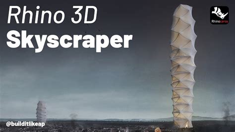 Modeling a Skyscraper in Rhino 3D Architectural Modeling Tutorial