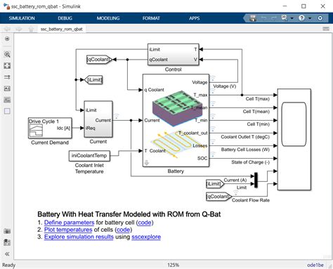 Modeling and Simulation of Battery Systems with Simulink