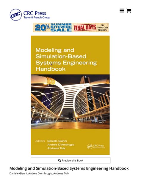 Modeling and simulation based systems engineering handbook engineering management. - Triumph daytona 955i speed triple workshop manual 2002 onwards.