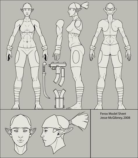 Modeling character sheet.  Hi! I&rsquo;m hiring a 3D artist to bring our compa...