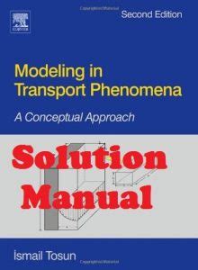 Modeling in transport phenomena manual solution. - Dbase iii guia del programador/dbase iii handbook.