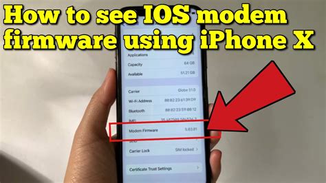 Modem firmware iphone.  And i googled how to solve this problem and the answer was to upda...