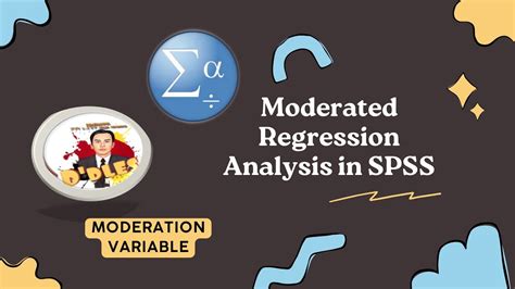 Moderated regression analysis spss.  The entire message board is moderated t...